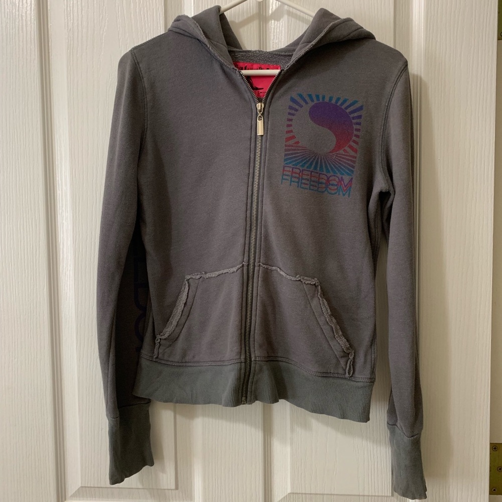 Perfect Summer Zip Up Sweatshirt